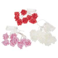 LED LIGHT WIRE WITH FLOWERS 1.5M 3 COLOURS
