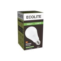 ECOLITE LED 8.5W A60 LAMP E27 806LM 6500K FROSTED