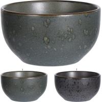 BOWL STONEWARE 270ML 2 ASSORTED COLORS