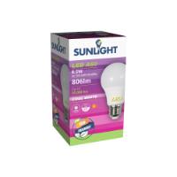 SUNLIGHT LED 8.5W A60 ΛΑΜΠΤΗΡΑΣ E27 806LM 4000K FROSTED