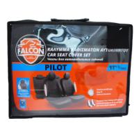 FALCON SEAT COVER PILOT GREY STITCHING