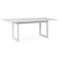 DENVER EXTENDABLE TABLE 160-200CM WHITE