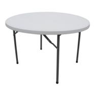 SUPERLIVING MONTANA FOLDING ROUND TABLE 122X74CM