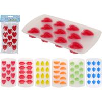 ICE CUBE MAKER TPE WITH PP 6 ASSORTED DESIGNS