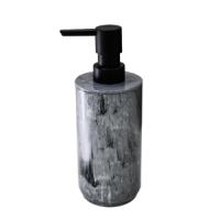 STONE SOAP DISPENSER BLACK MARBLE 0.4L