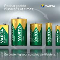 VARTA RECHARGE ACCU POWER PRE-CHARGED RECHARGEABLE BATTERIES AA 2-PACK 2600MAH