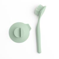 BRABANTIA DISH BRUSH WITH CUP HOLDER GREEN