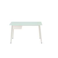 SUPERLIVING COMPUTER TABLE 130X60X76CM WHITE
