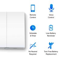 TP-LINK TAPO S220 SMART LIGHT SWITCH 2-GANG 1-WAY 