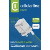 CELLULAR LINE USB-C POWER CHARGER 20W 