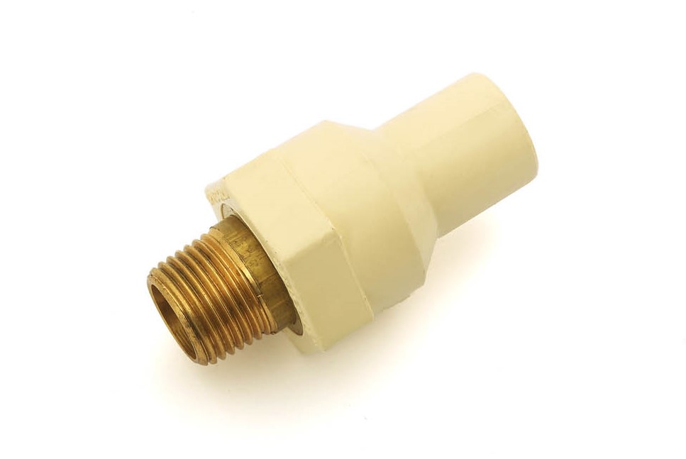 ADAPTOR CPVC MALE THREADED COLD WATER 28X1MM