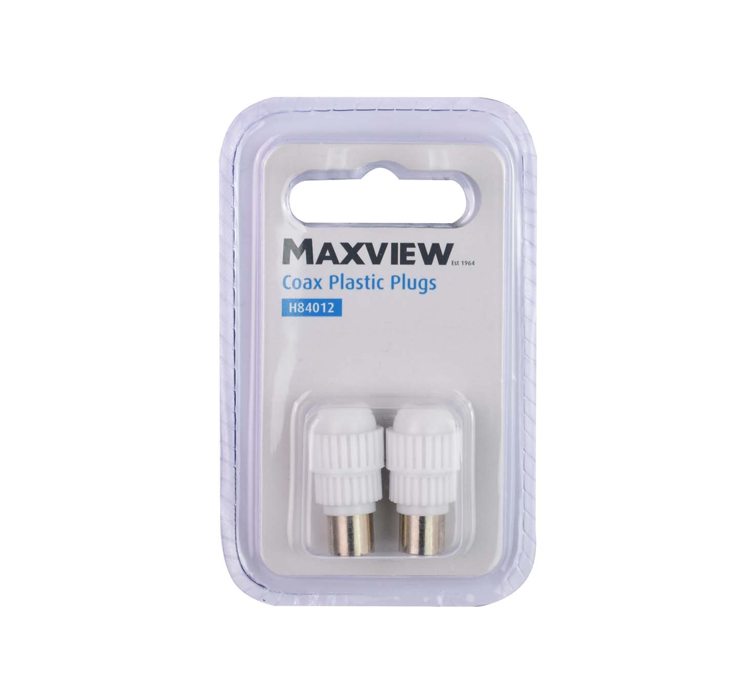 MAXVIEW H84012 TV COAXIAL PLASTIC PLUGS