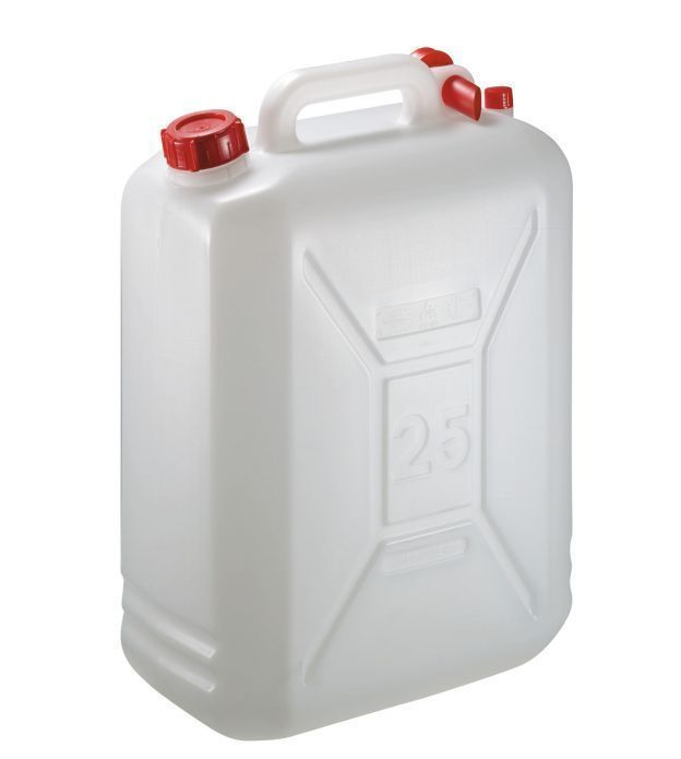 SIRSA PLASTIC JERRY CAN 30LT WITH TAP