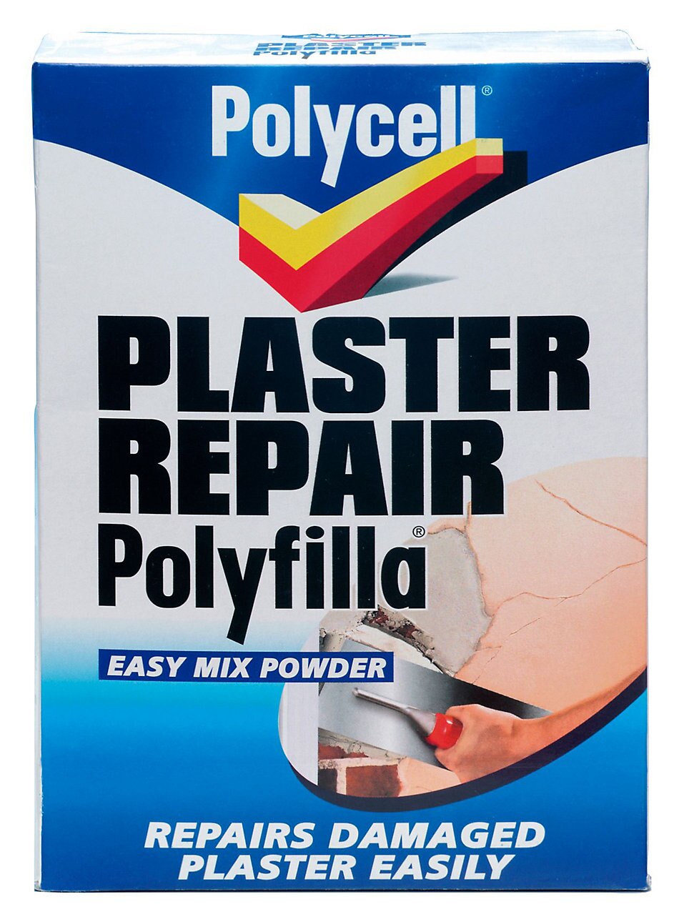 POLYCELL PLASTER REPAIR POLYFILLA EASY MIX POWDER 1.8KG