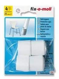 FIX 4 PRODECTIVE TUBES TIPS 25MM WHITE