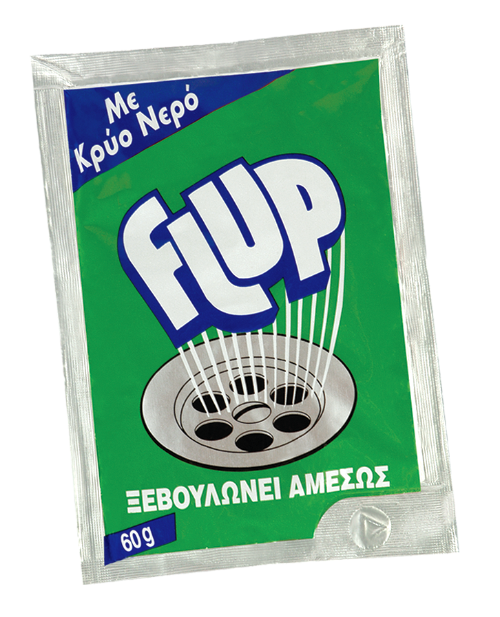 FLUP DRAIN OPENER POWDER COLD WATER 60GR