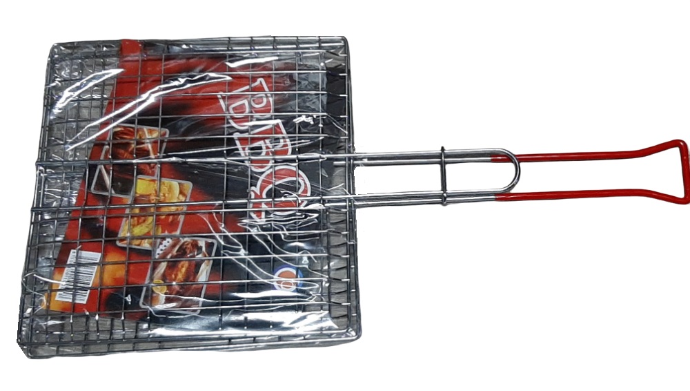 GRILL STAINLESS STEEL 33X27CM