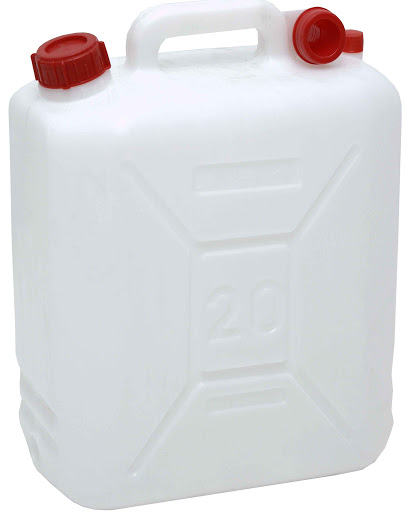 SIRSA PLASTIC JERRY CAN 25LTR