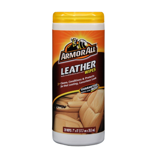 ARMOR ALL WIPES FOR LEATHER SURFACES IN TUB