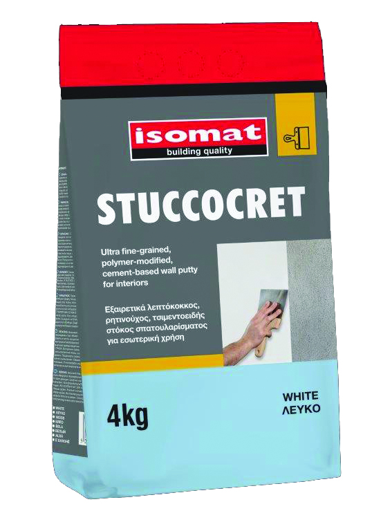 ISOMAT STUCCOCRET WHITE 4KG