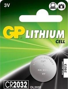 GP LITHIUM CELL 3V CR2025