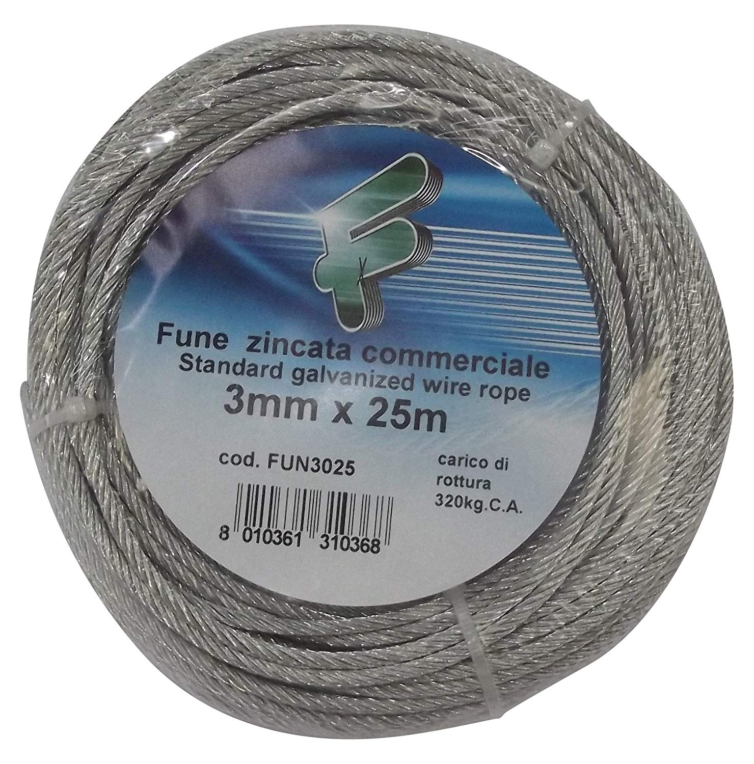 FILOMAT WIRE ROPE 4mm 10M