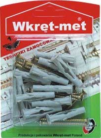 WRET-MET 14pcs UNIV ROWBLUX & WOOD SCREWS 3,5x45mm