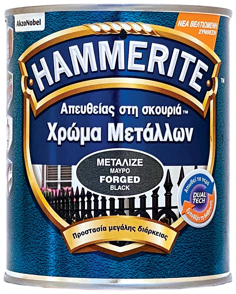 HAMMERITE FORGED BLACK 750ML