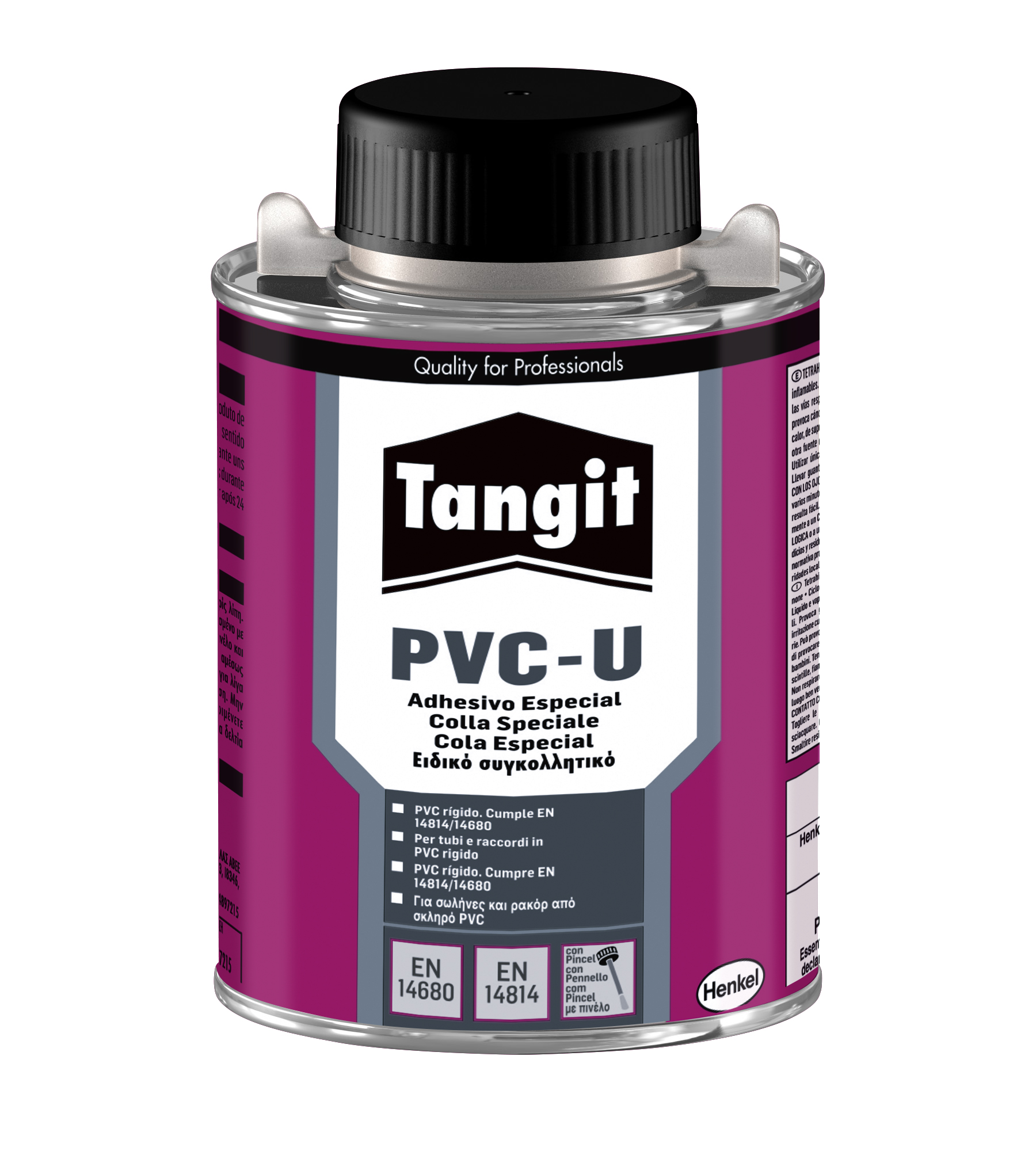 TANGIT PVC GLUE WITH BRUSH x 250 GR