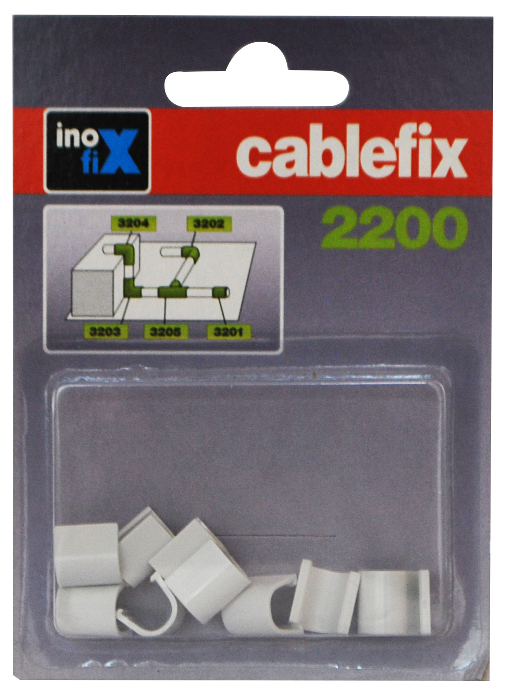 INOFIX 3200 CABLEFIX KIT 2200 WHITE
