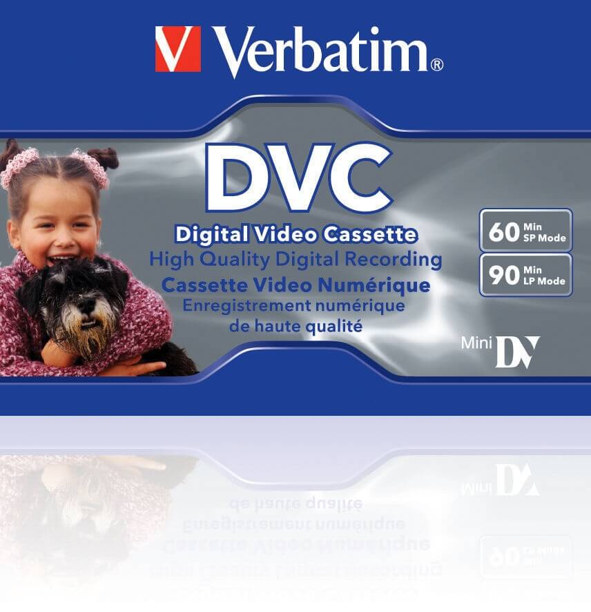 VERBATIM DIGITAL VIDEO CASSETTE 60 MINS
