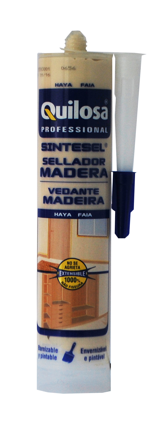 QUILOSA WATER-BASED SEALANT FOR WOODEN JOINTS  BEIGE 300ML