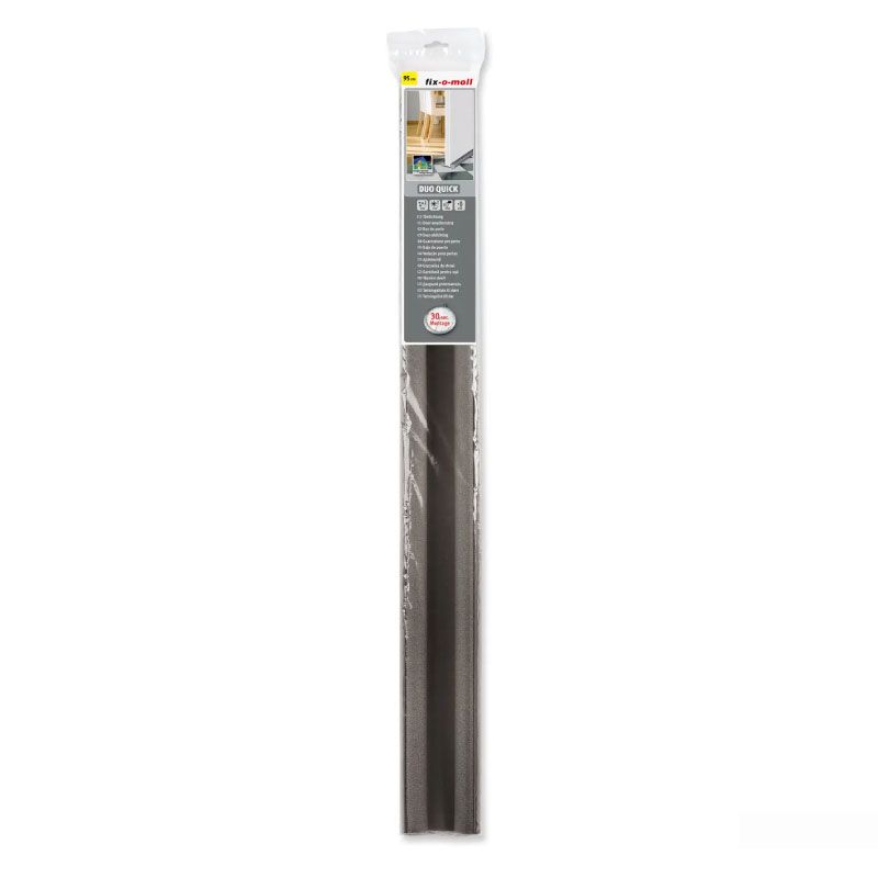 FIX DUO QUICK SEALING 0.95M ANTHRACITE DRAUGHT EXCLUDERS & SEALS