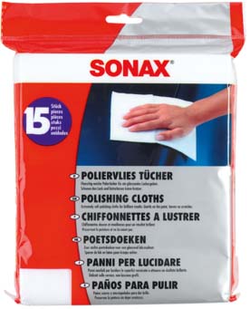SONAX POLISH CLOTH 15PCS