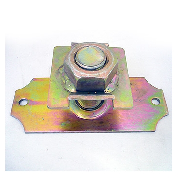 ADJUSTABLE BASE FOR HOLLOW SECTION POST 9CM