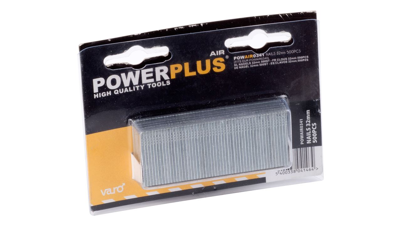POWERPLUS POWAIR0341 NAILS 32MM-500 PCS