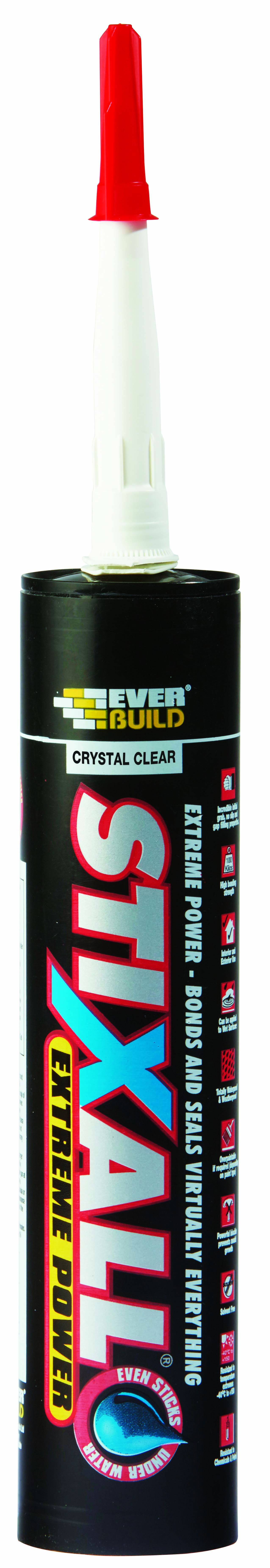 EVER BUILD STIXALL CRYSTAL CLEAR 310ML