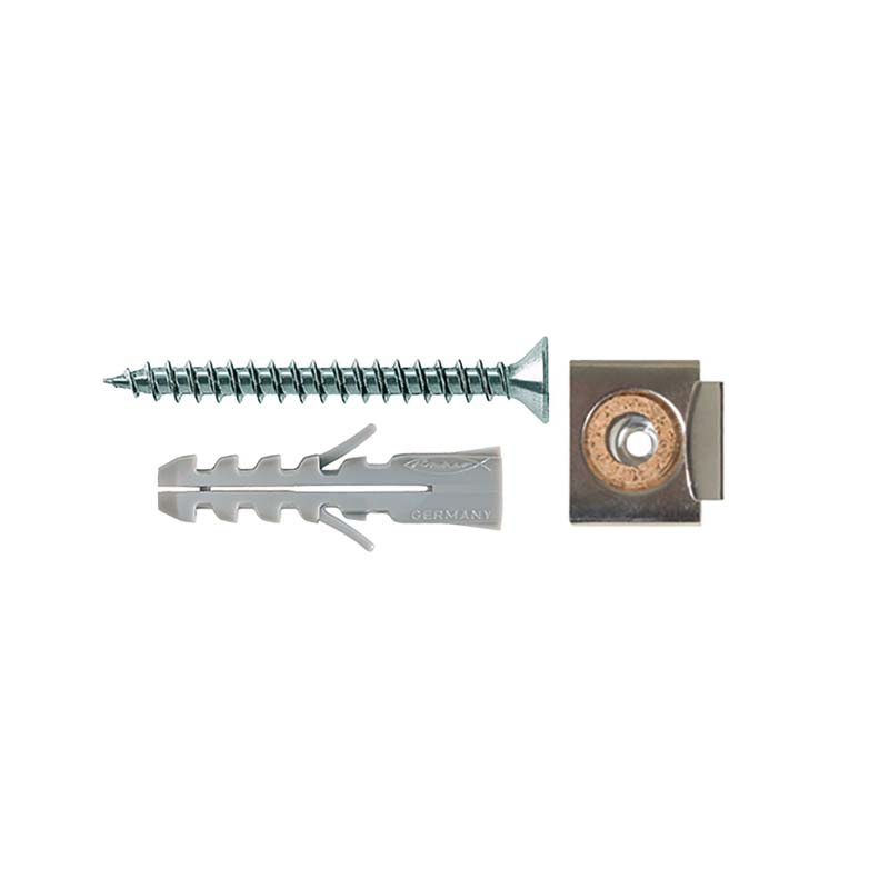 FISCHER STEEL MIRROR FIXING (L)30MM (DIA)6MM, PACK OF 4