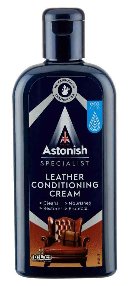ASTONISH SPECIALIST CONDITIONING CREAM LEATHER CLEANER 250ML