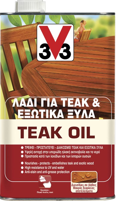 V33 500ML TEAK OIL