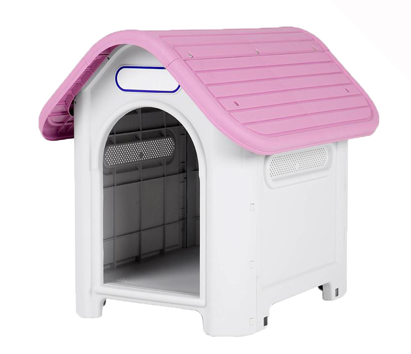 WELL WARE RUNDY PINK DOG HOUSE  66X60X74.5CM