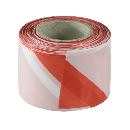 COMBY BARRIER TAPE WHITE/RED 70MMX200M
