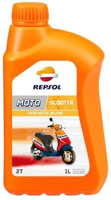 REPSOL MOTO SCOOTER 2T-SYNTHETIC ENGINE OIL 1LT