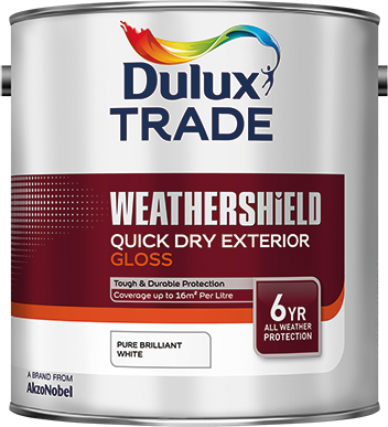 DULUX EXTERIOR BASE GLOSS WATER BASED PAINT FOR EXTERIOR WOOD 2.5L
