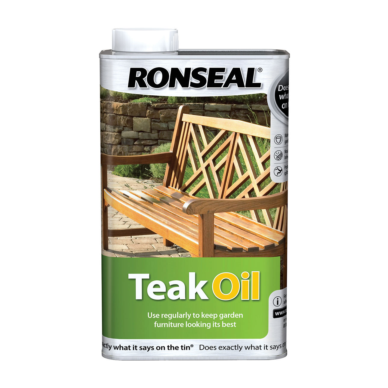 RONSEAL® TEAK OIL CLEAR 1L