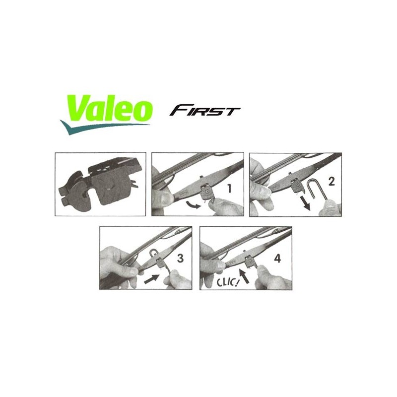 VALEO WIPER FIRST VF48 (1X19'') 480MM