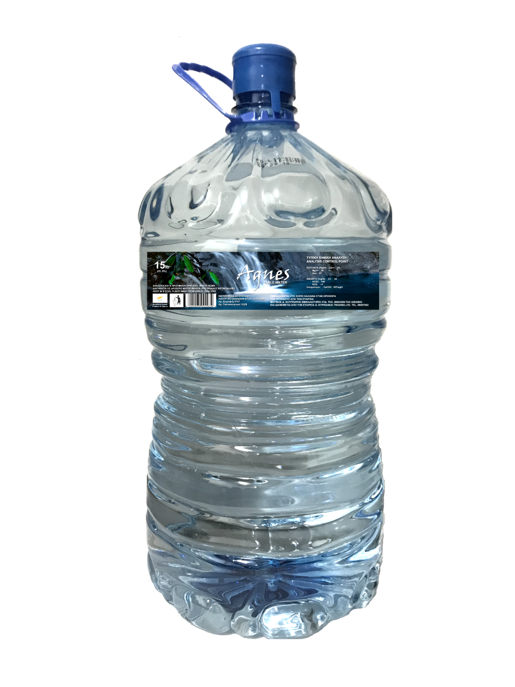 BOTTLE WATER ONE USE 15L