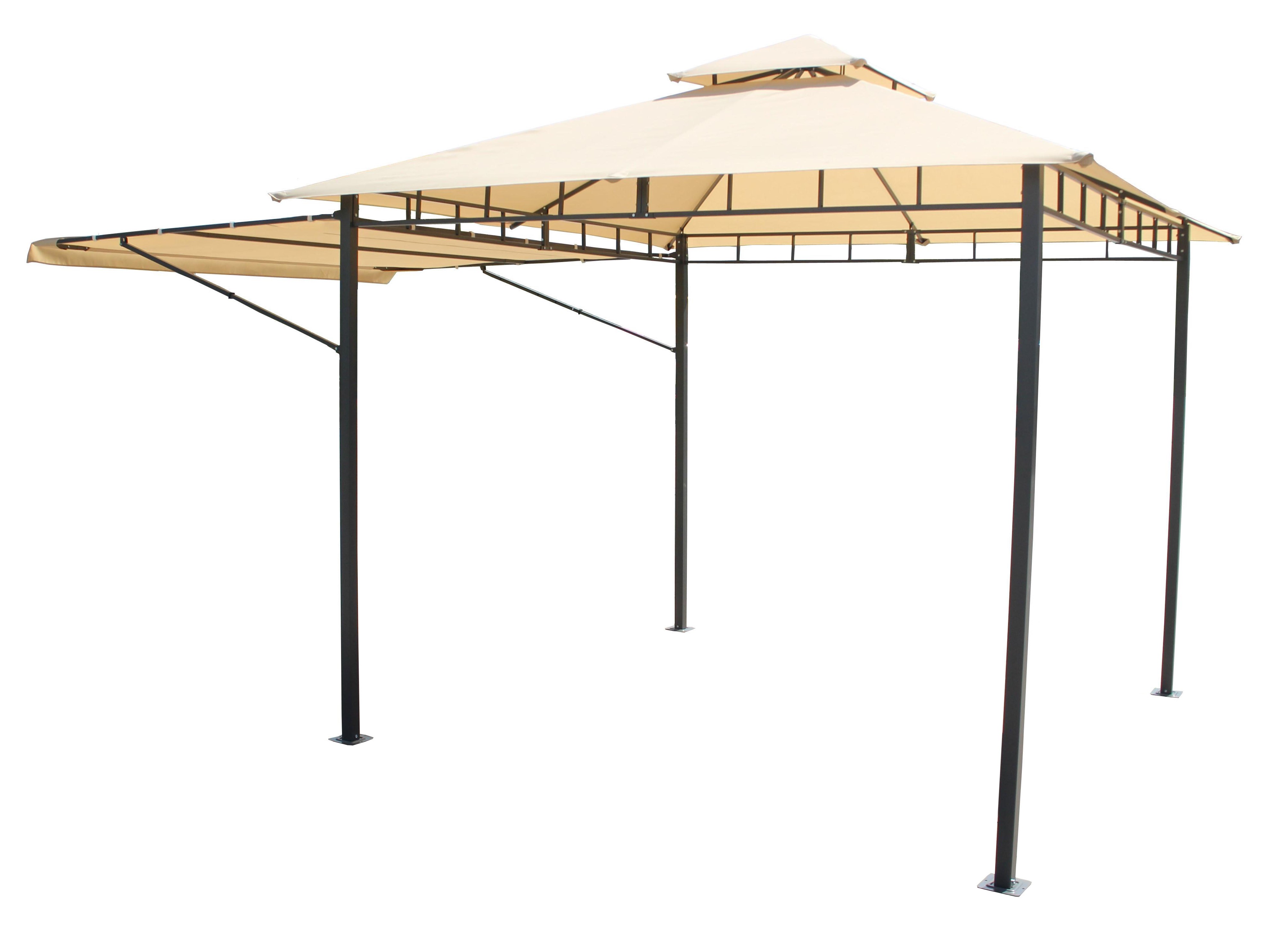 MOON METAL GAZEBO 3X3M 2,1 WITH AWNING - AWNING COVER