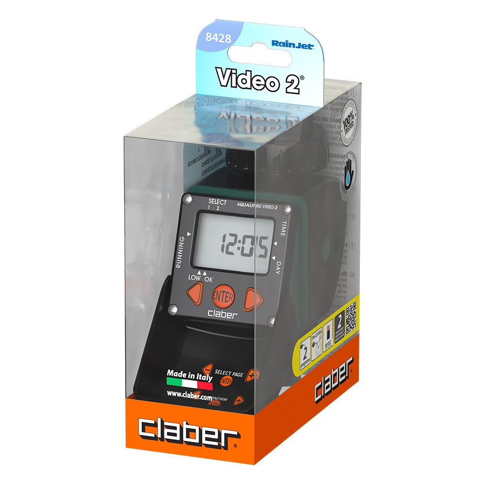 CLABER 8428 AQUAUNO ONE-LINE WATER TIMER