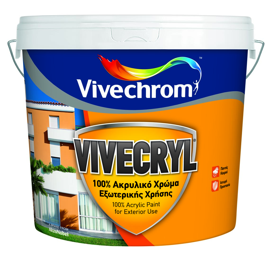 VIVECHROM WHITE VIVECRYL 30 3L